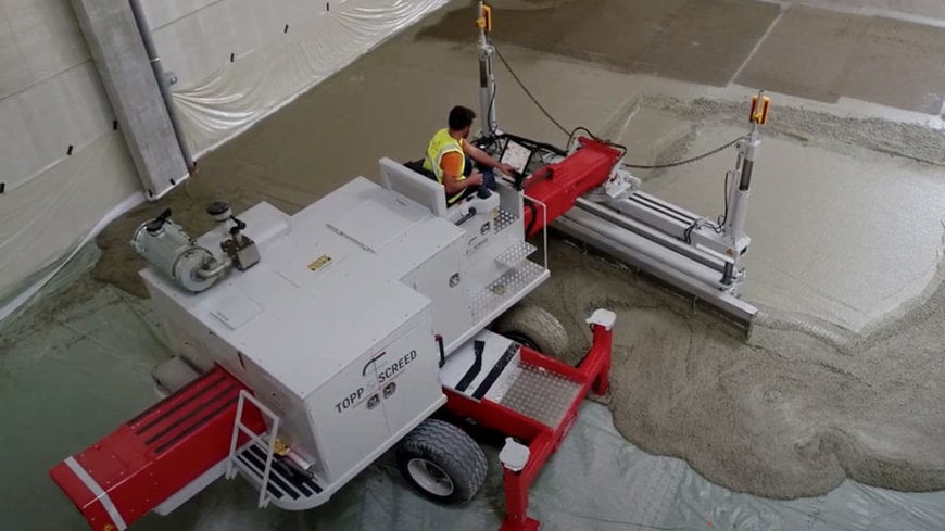 ELOBAU JOYSTICK ENSURES PRECISE CONTROL OF CONCRETE FINISHERS